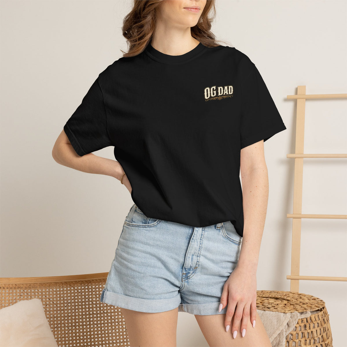 Backyard Whiskey & Cigar T-Shirt — “I'll Be in the Backyard” Graphic Tee (OG Dad)
