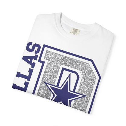 Dallas Cowboys Glitter D Block T-Shirt