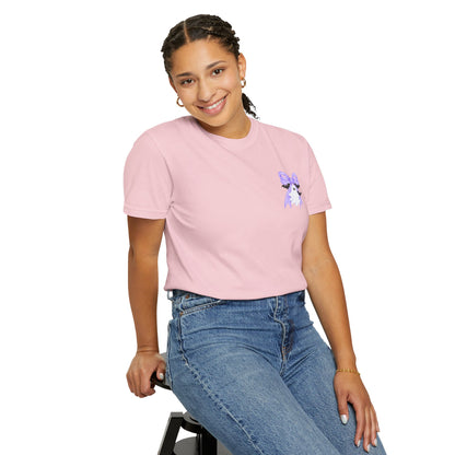Spooky Season T-Shirt — Cute Purple Bow Ghosts Halloween Tee