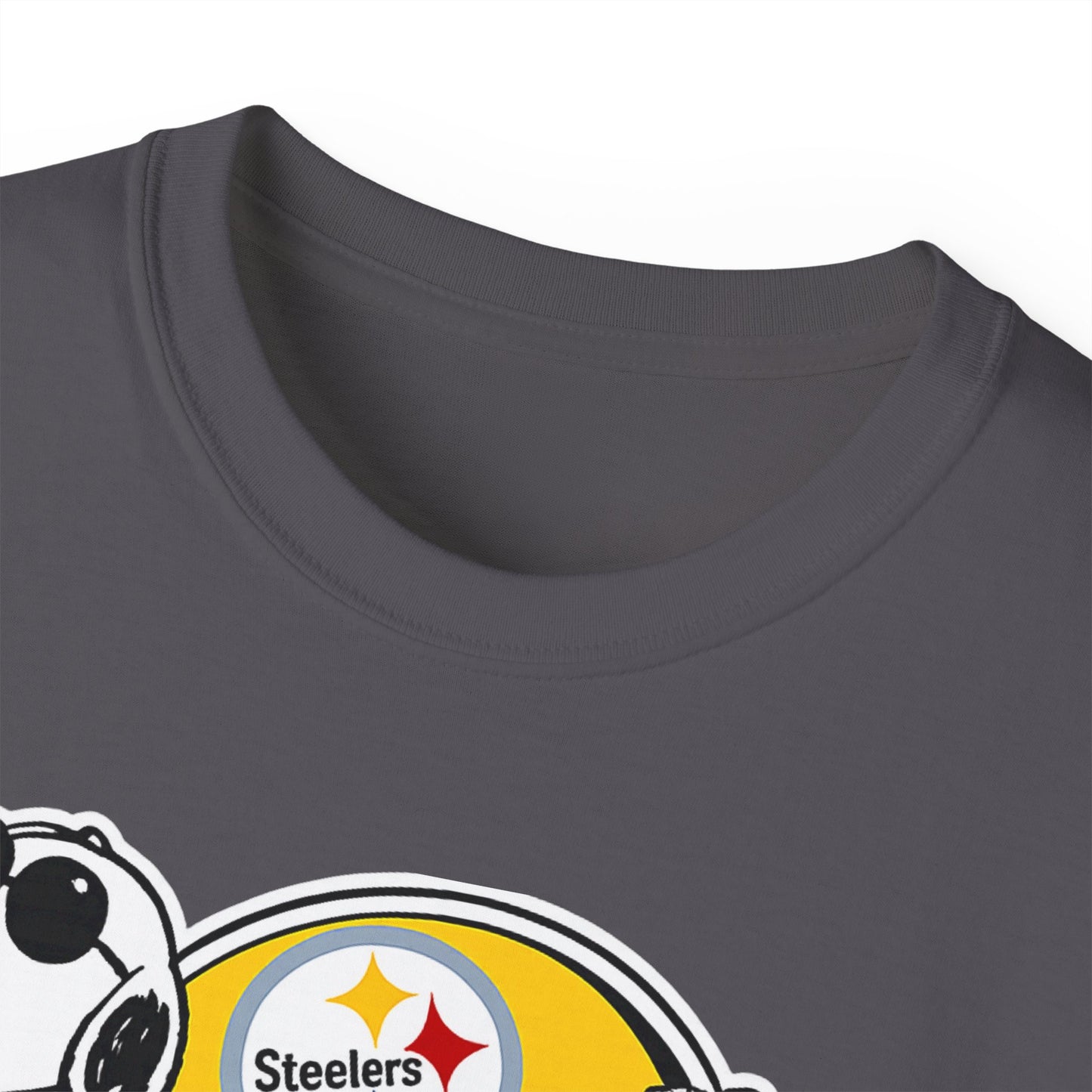 Steelers Snoopy Football Tee — Vintage Peanuts Helmet Tee