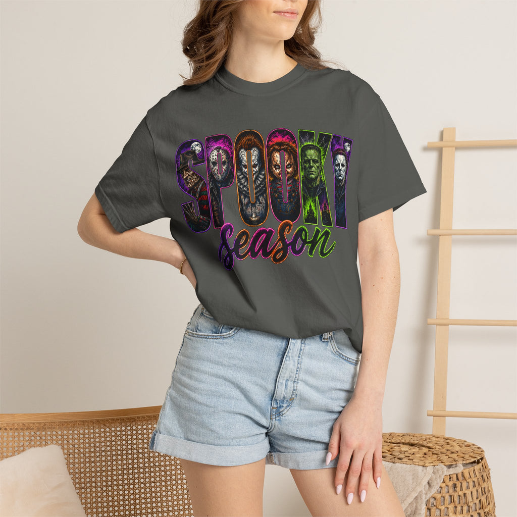 Spooky Season T-Shirt — Halloween Horror Movie Montage Tee