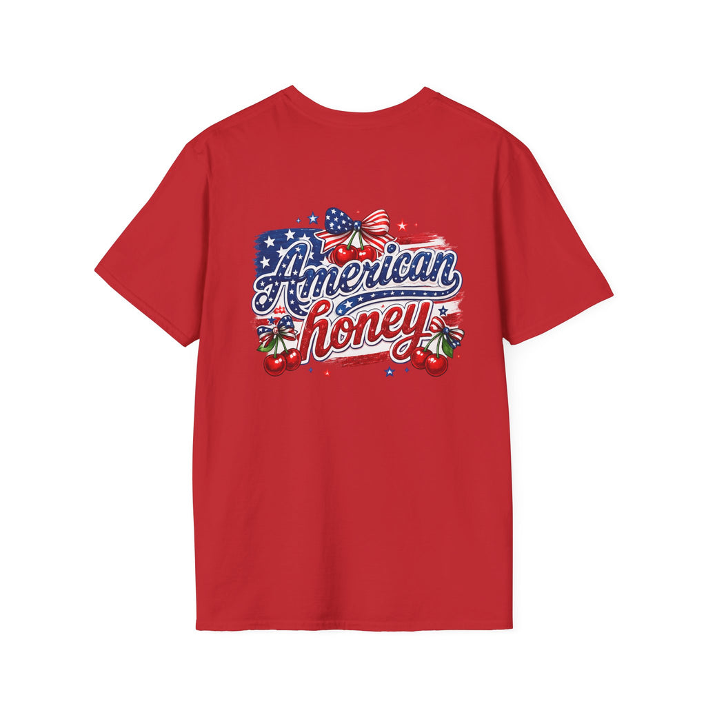 Texas Flag Outline T‑Shirt — Small Texas Map with Lone Star