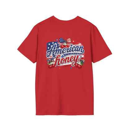 Texas Flag Outline T‑Shirt — Small Texas Map with Lone Star