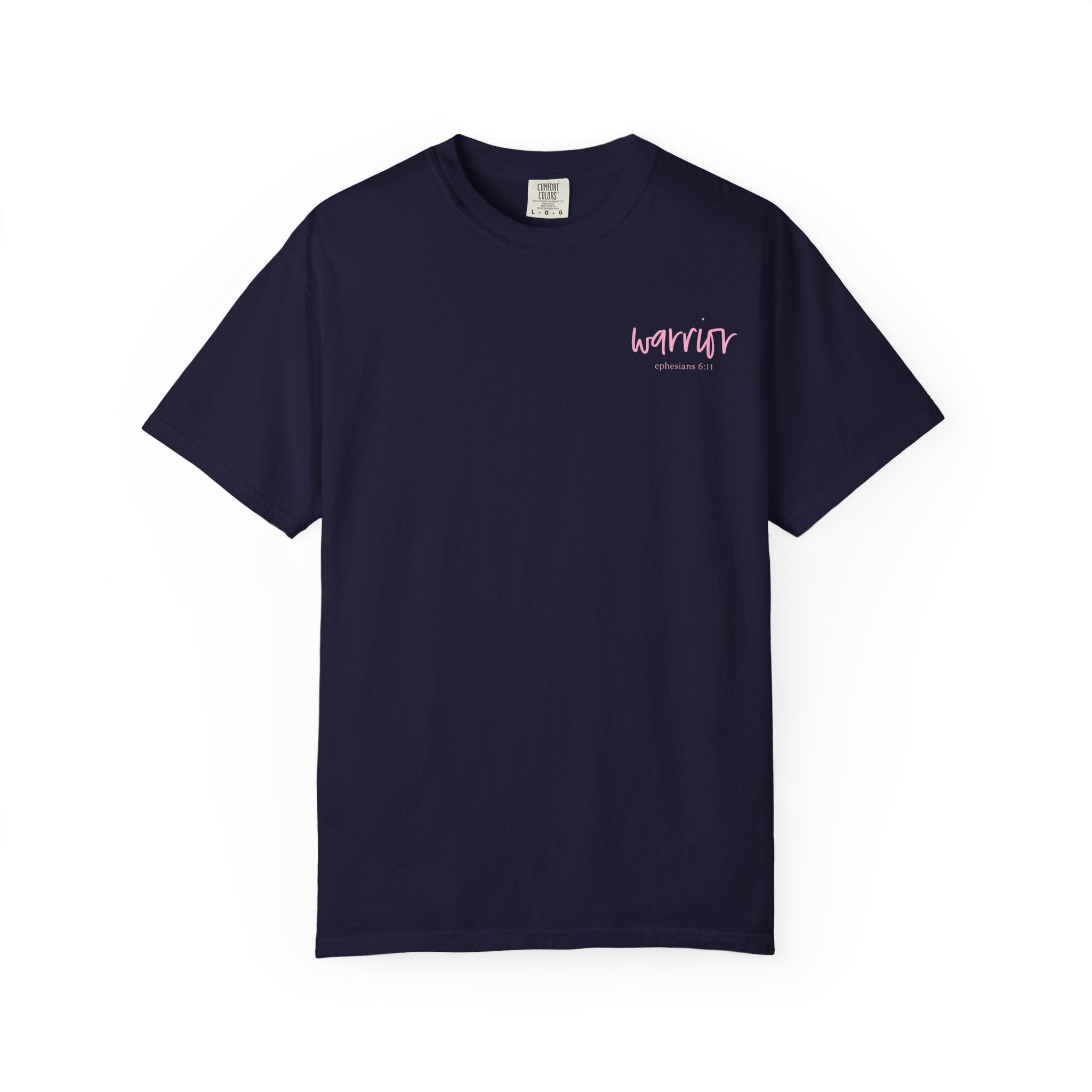 T-Shirt — PMOS Warrior Floral Uterus Support Tee