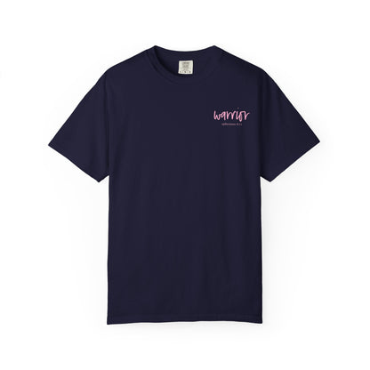 T-Shirt — PMOS Warrior Floral Uterus Support Tee