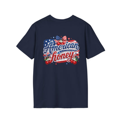Texas Flag Outline T‑Shirt — Small Texas Map with Lone Star