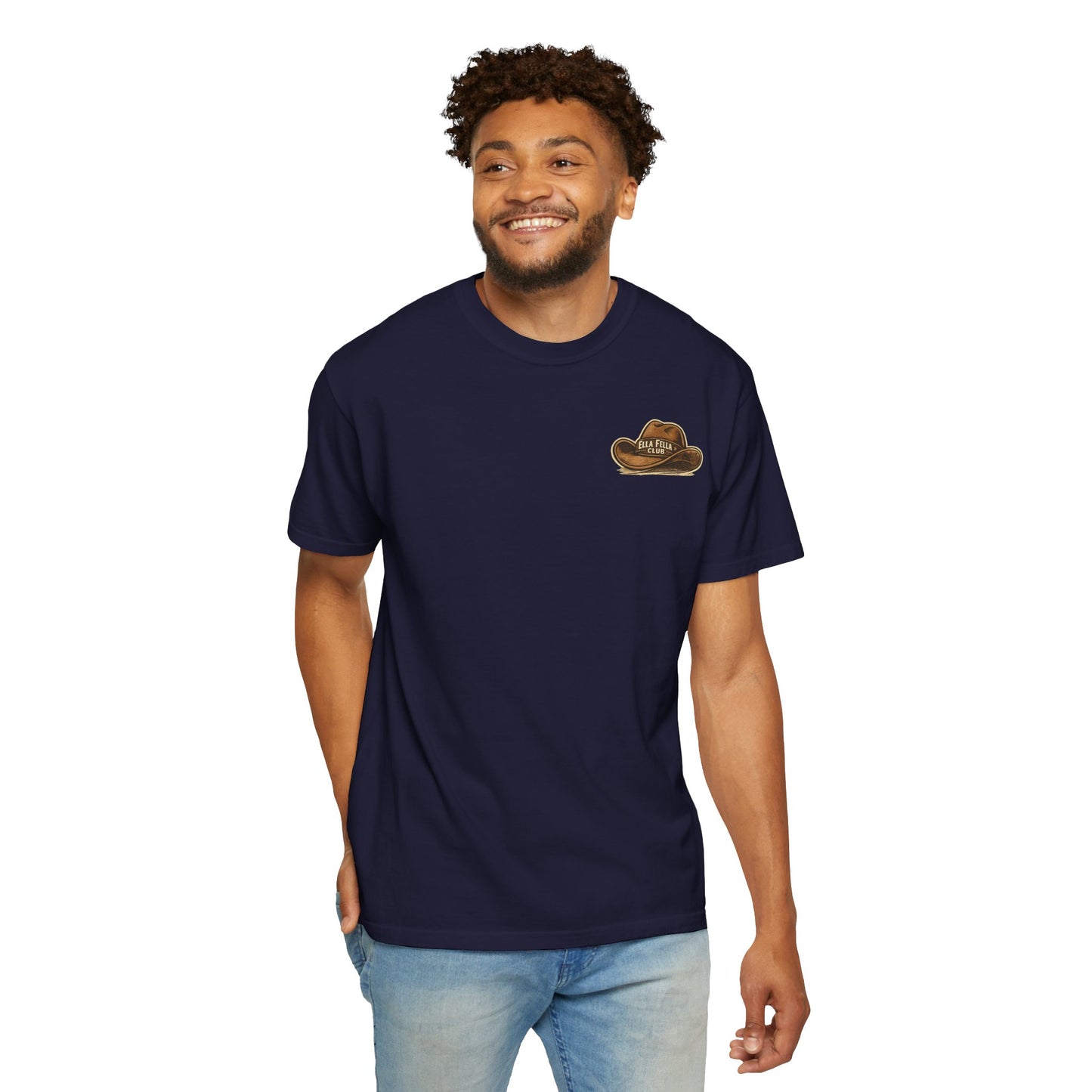 The Ella Fella Club T-Shirt — Cheezin’ Texas Retro Cowboy Graphic Tee