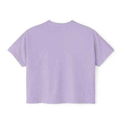 Hocus Pocus Women's Boxy Tee — "I'm Just Here for the Hocus Pocus" Halloween Shirt