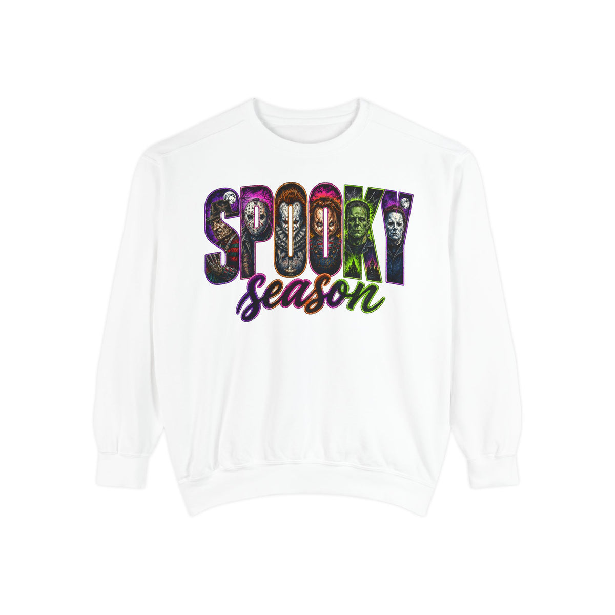 Spooky Season Sweatshirt – Halloween Graphic Crewneck