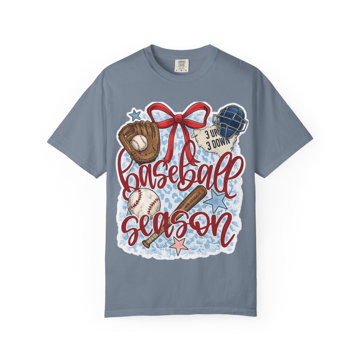 Baseball Season T-Shirt — Retro Gloves, Bat & Ball Sports Tee