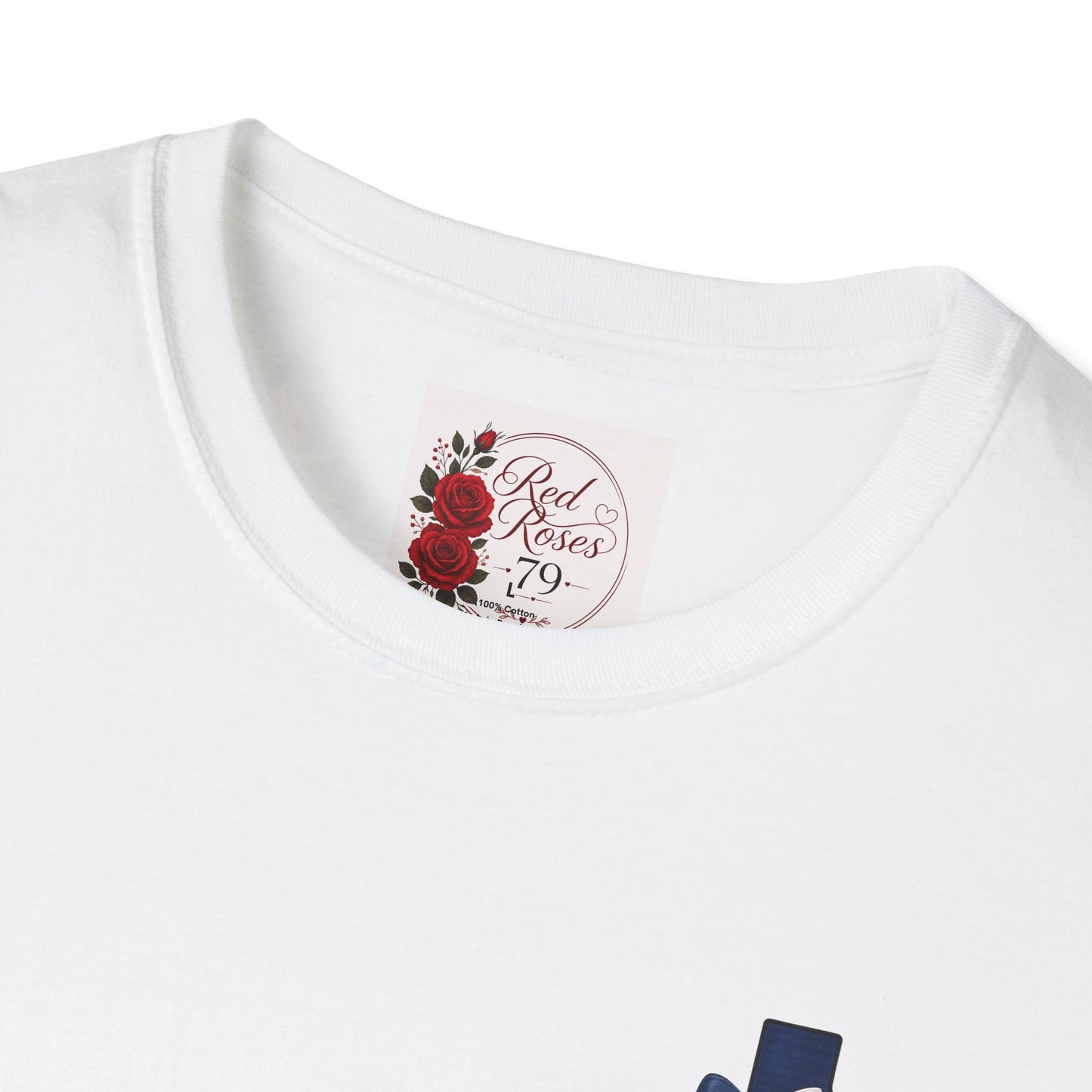 Texas Flag Outline T‑Shirt — Small Texas Map with Lone Star