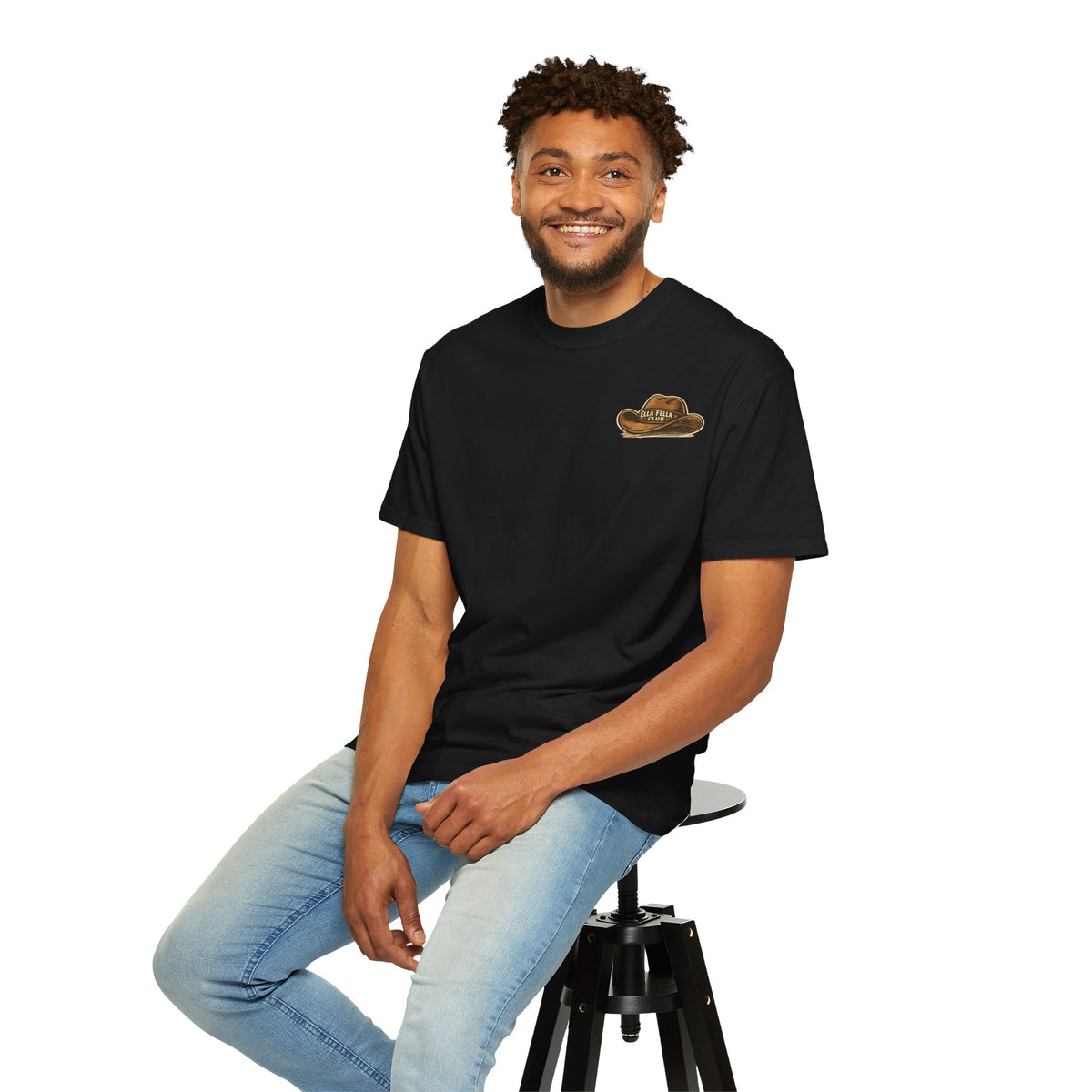 The Ella Fella Club T-Shirt — Cheezin’ Texas Retro Cowboy Graphic Tee