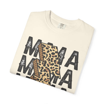 Mama Leopard Lightning Bolt T-Shirt