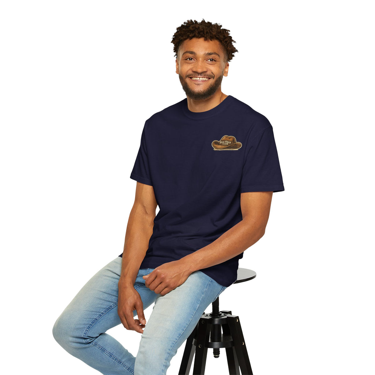 The Ella Fella Club T-Shirt — Cheezin’ Texas Retro Cowboy Graphic Tee