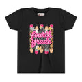 Fourth Grade Leopard Pencil Youth Tee