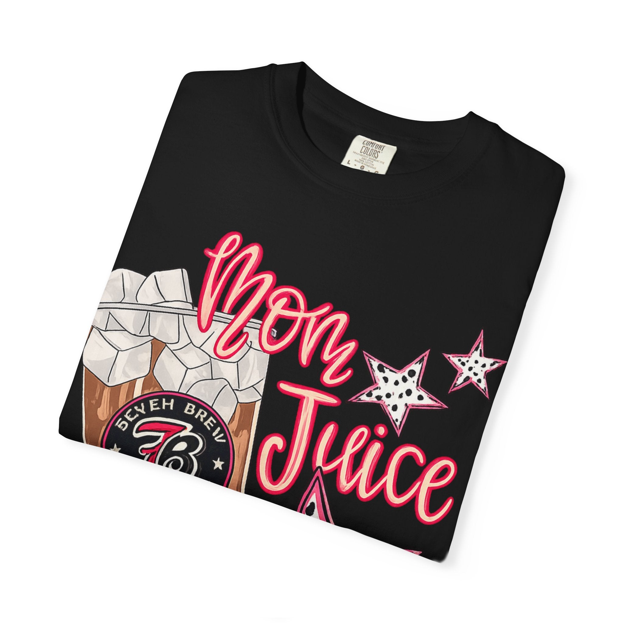 Mom Juice T-Shirt — Retro Milkshake Graphic Tee for Moms