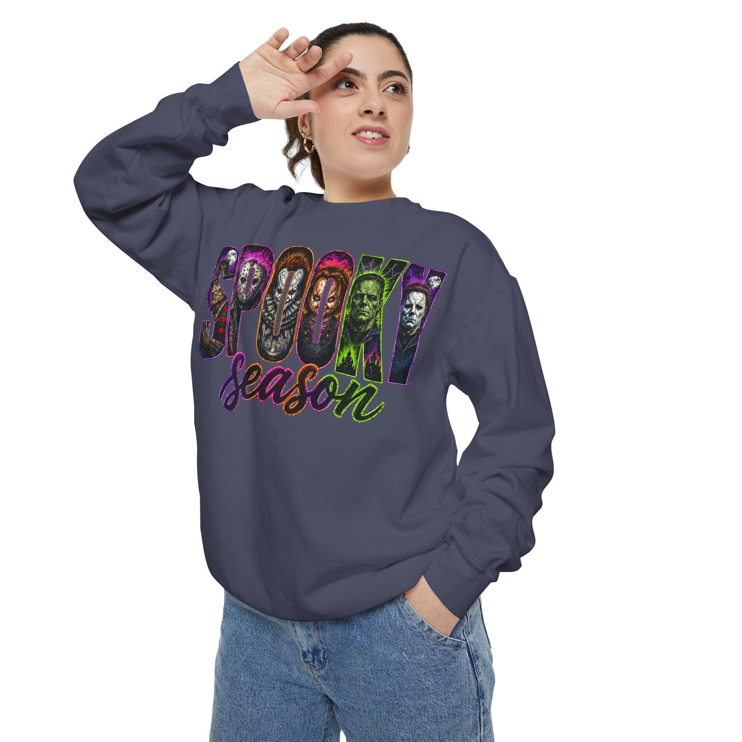 Spooky Season Sweatshirt – Halloween Graphic Crewneck