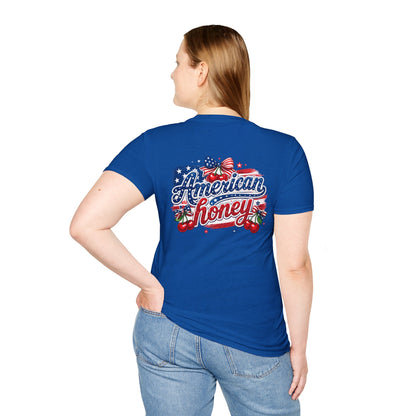 Texas Flag Outline T‑Shirt — Small Texas Map with Lone Star