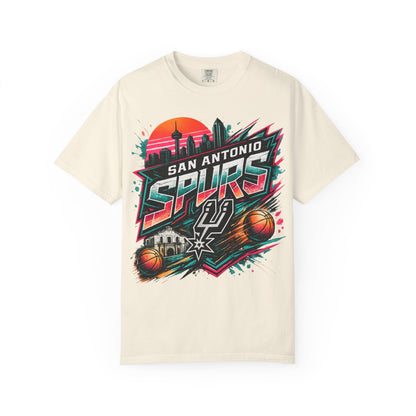 San Antonio Spurs Retro Sunset T-Shirt