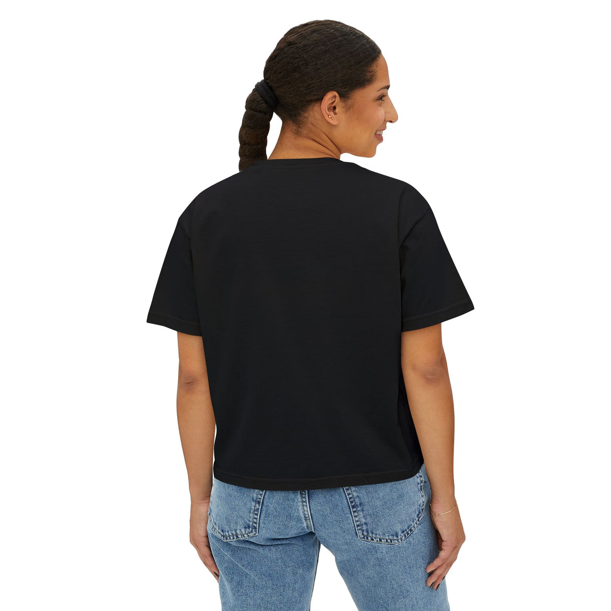 Spooky Season Boxy Tee – Halloween Graphic Women's Shirt