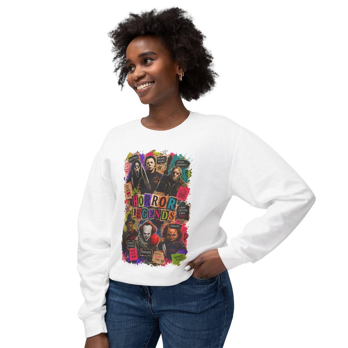 Unisex Lightweight Crewneck Sweatshirt