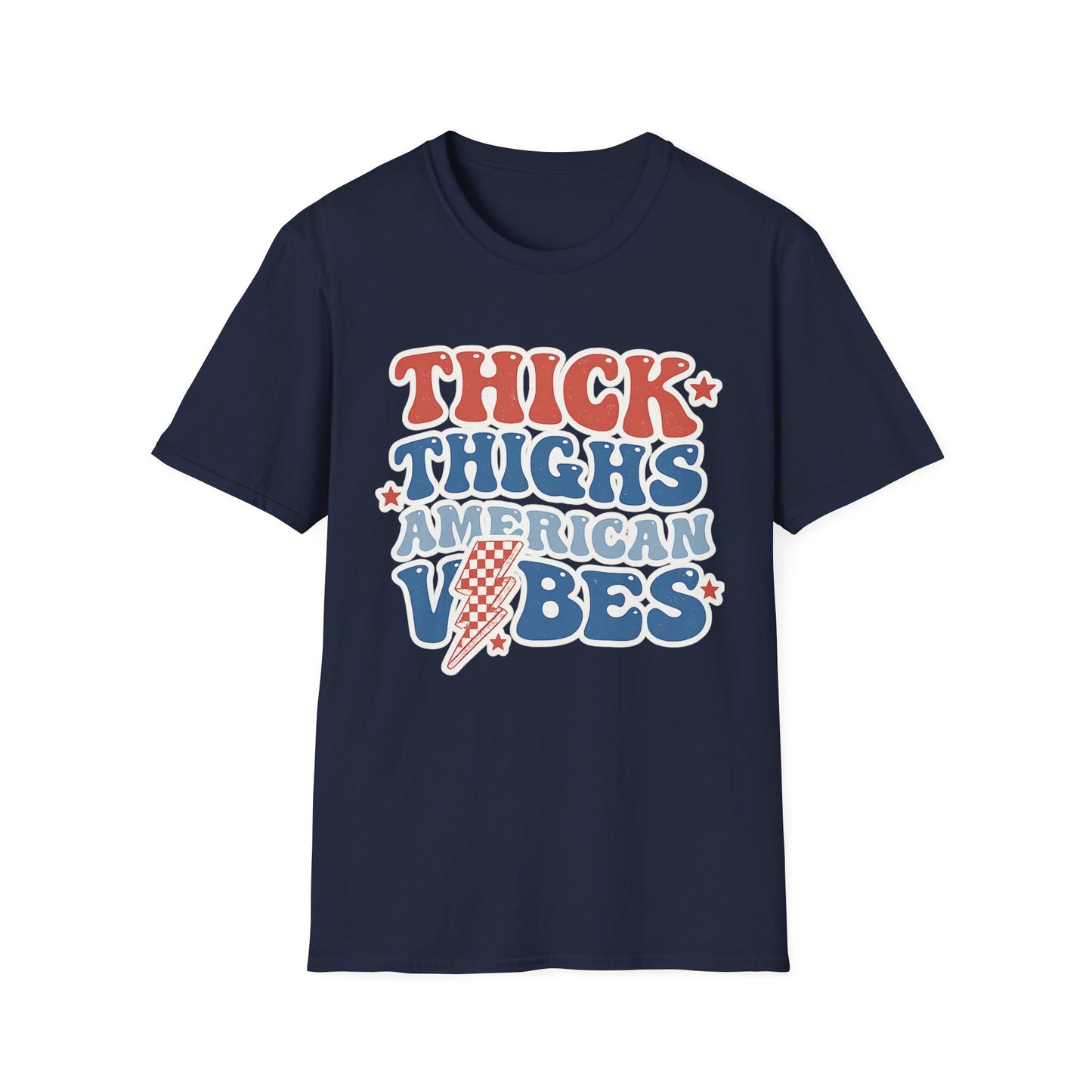 Thick Thighs American Vibes T-Shirt