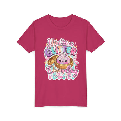 Youth Tee — "You're a Glitter Dumpling" Cute Kawaii Dumpling Shirt