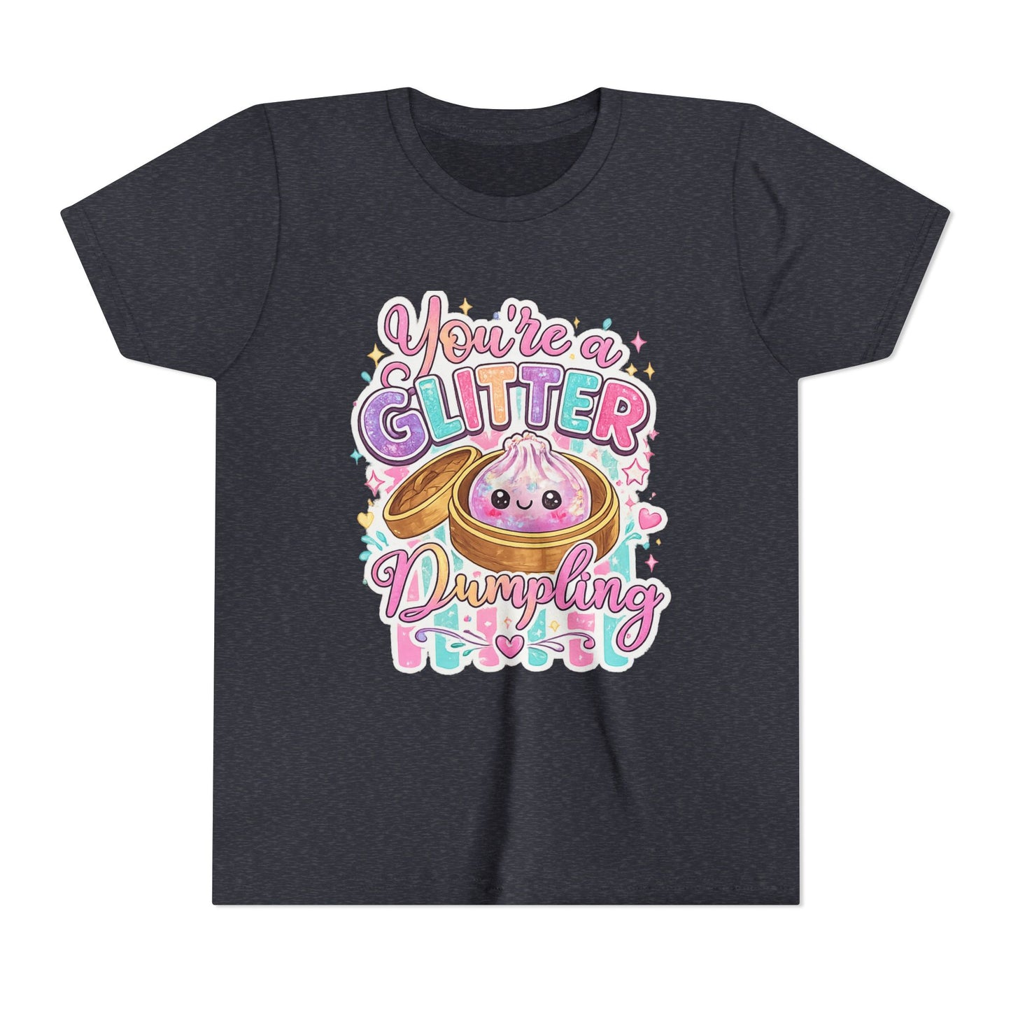 Youth Tee — "You're a Glitter Dumpling" Cute Kawaii Dumpling Shirt