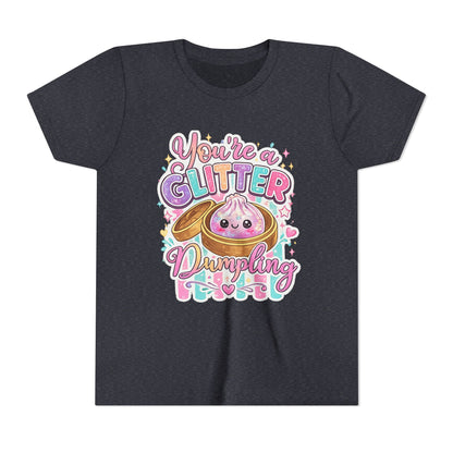 Youth Tee — "You're a Glitter Dumpling" Cute Kawaii Dumpling Shirt