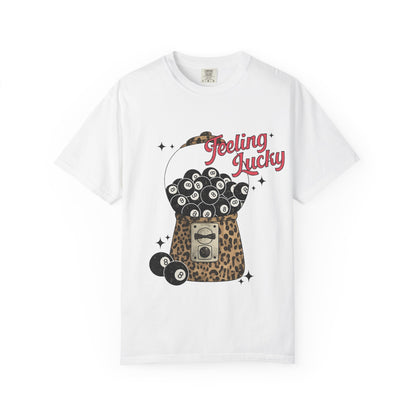 Feeling Lucky T-Shirt — Leopard Gumball Machine Graphic Tee