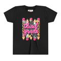 Third Grade Leopard Pencil Kids Tee — Back to School Youth Shirt