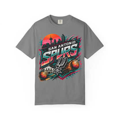 San Antonio Spurs Retro Sunset T-Shirt