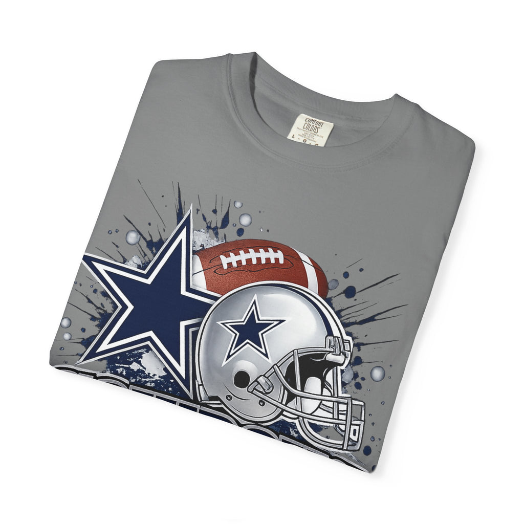 Dallas Cowboys Vintage Helmet & Star Graphic T-Shirt