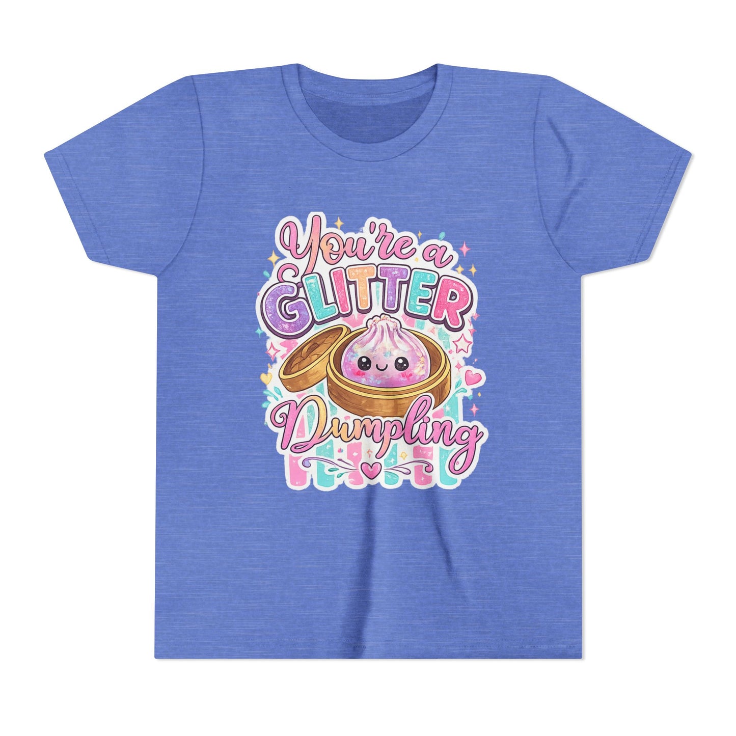 Youth Tee — "You're a Glitter Dumpling" Cute Kawaii Dumpling Shirt
