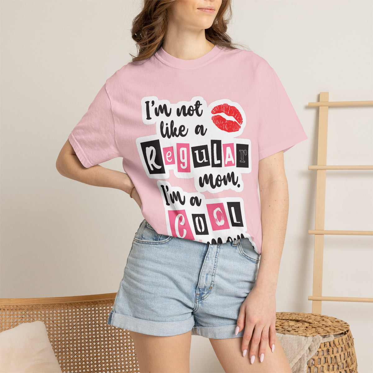 Cool Mom T-Shirt — "I’m Not Like a Regular Mom, I’m a Cool Mom" Graphic Tee