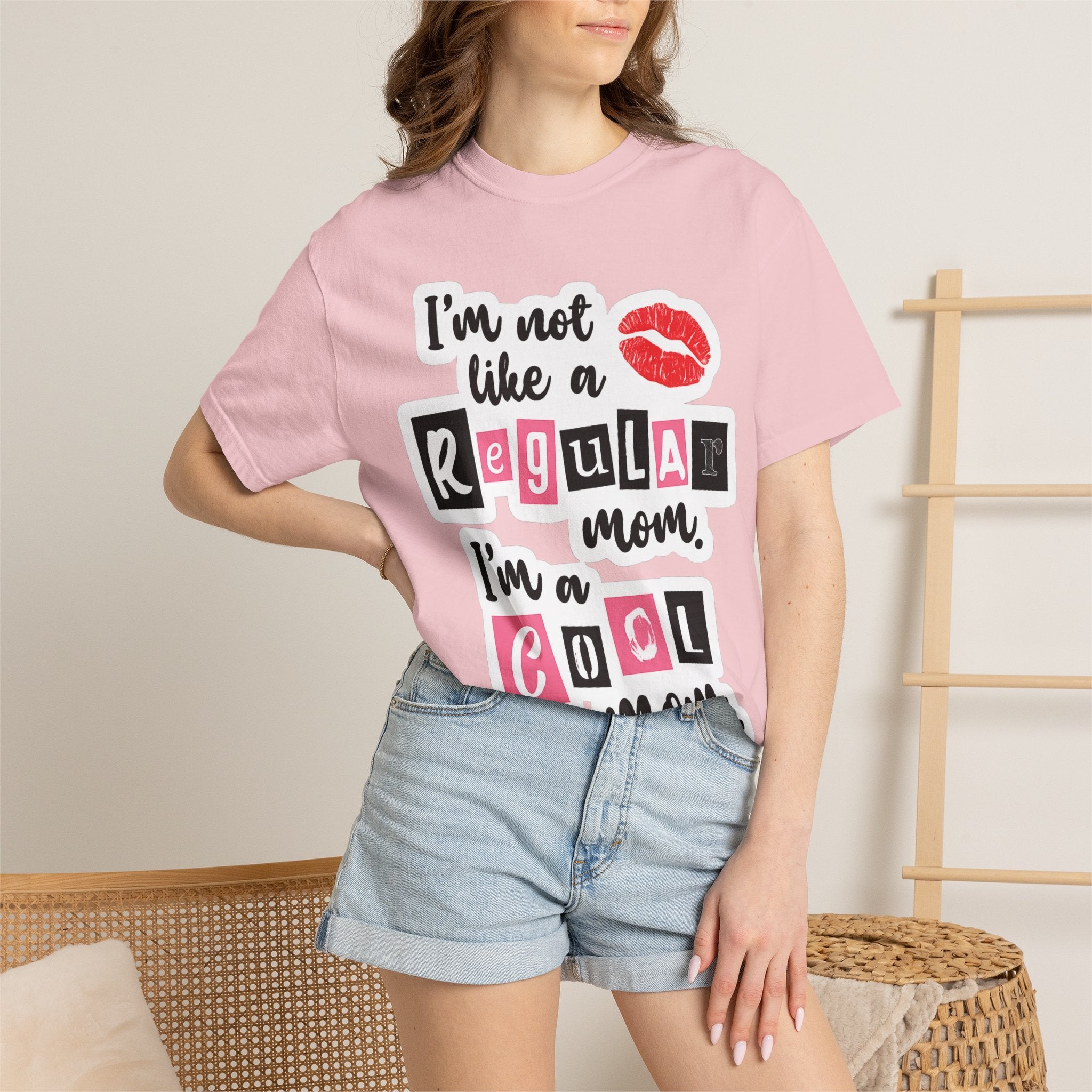 Cool Mom T-Shirt — "I’m Not Like a Regular Mom, I’m a Cool Mom" Graphic Tee