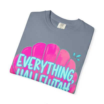 Everything Hallelujah Shell T-Shirt — Bright Beachy Graphic Tee