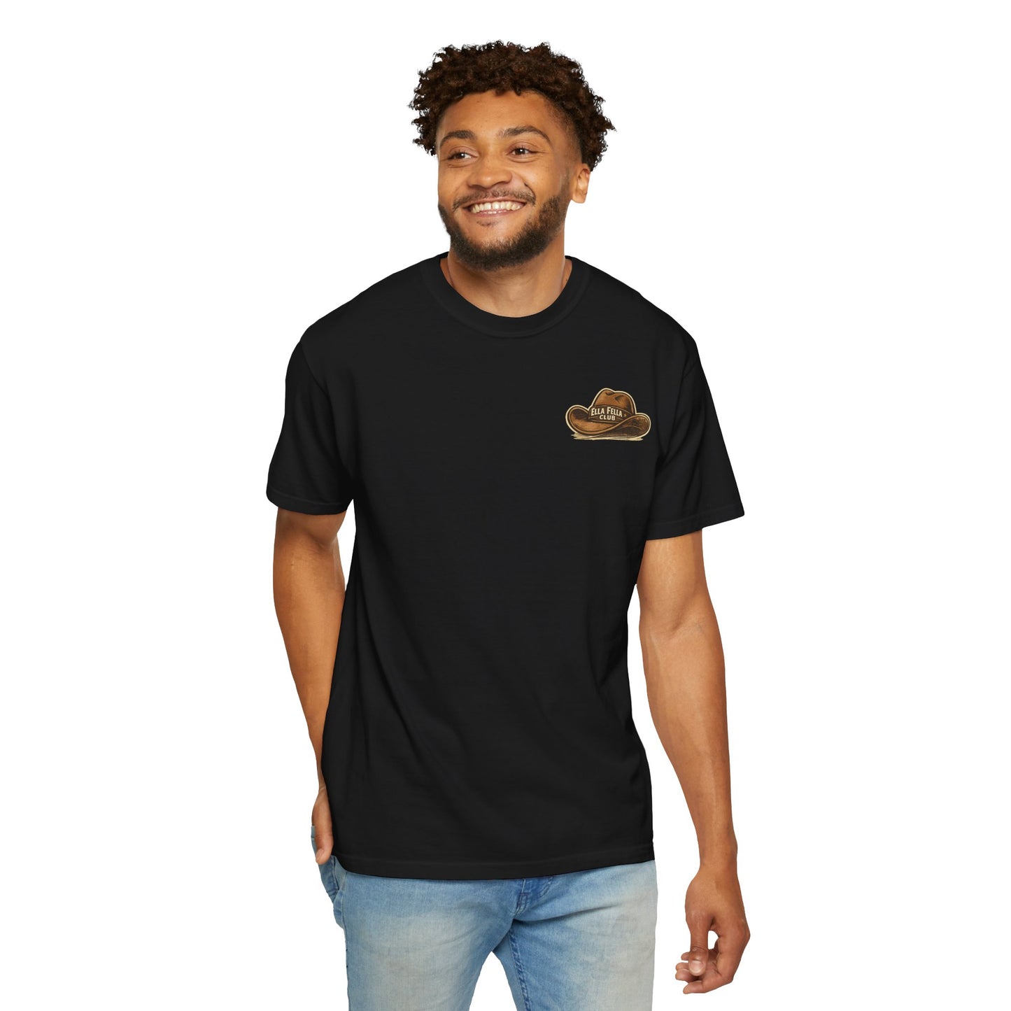The Ella Fella Club T-Shirt — Cheezin’ Texas Retro Cowboy Graphic Tee