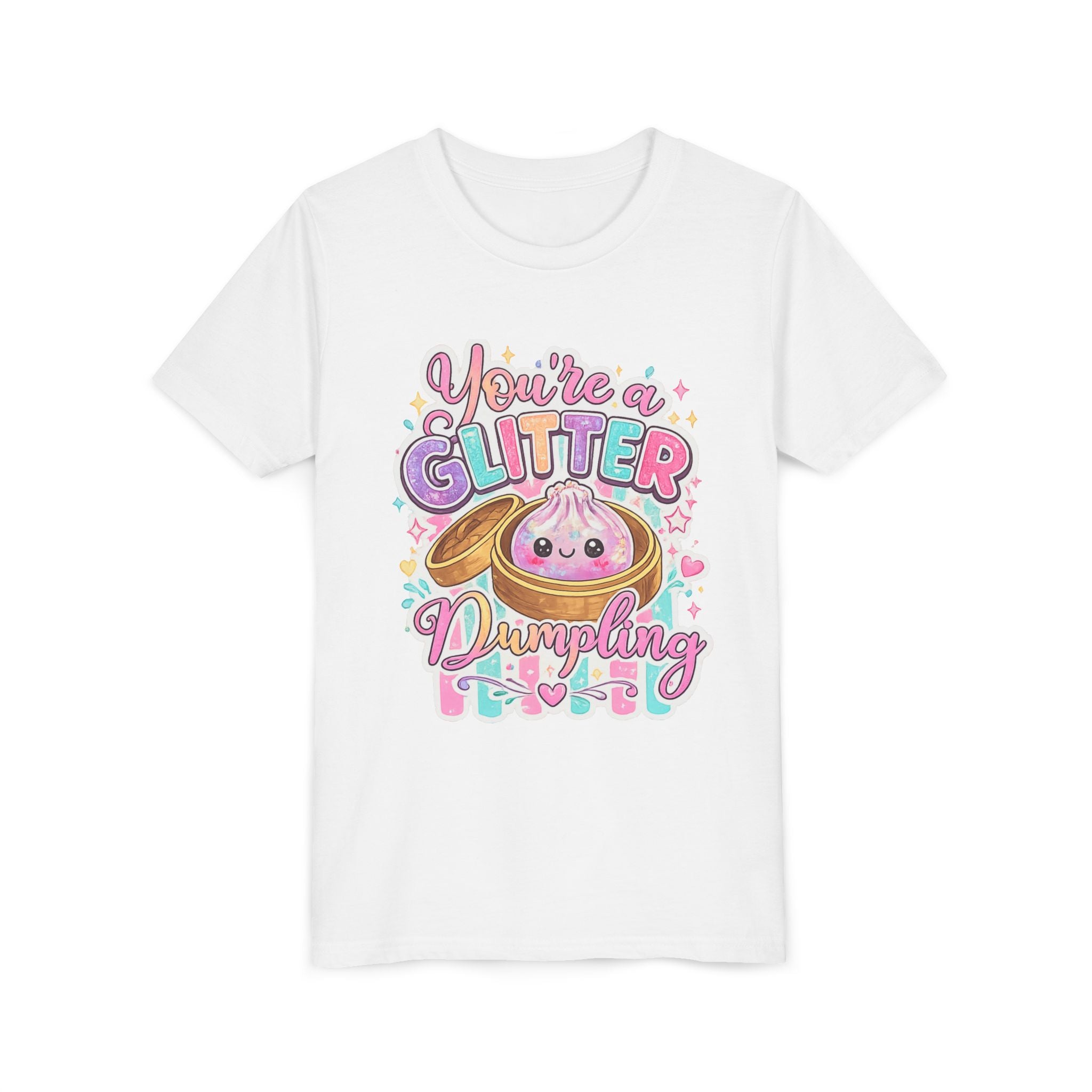 Youth Tee — "You're a Glitter Dumpling" Cute Kawaii Dumpling Shirt