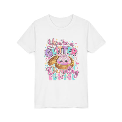 Youth Tee — "You're a Glitter Dumpling" Cute Kawaii Dumpling Shirt