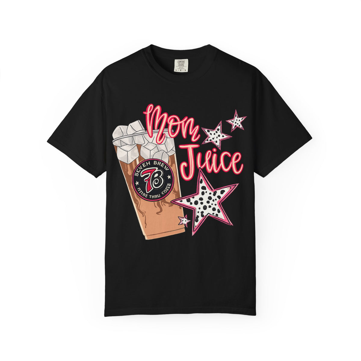 Mom Juice T-Shirt — Retro Milkshake Graphic Tee for Moms