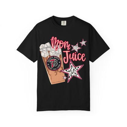 Mom Juice T-Shirt — Retro Milkshake Graphic Tee for Moms