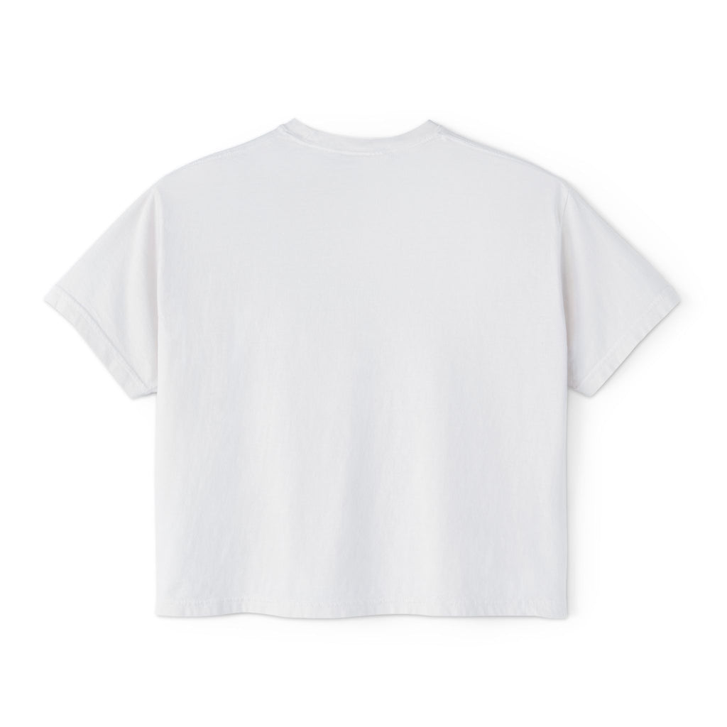 Hocus Pocus Women's Boxy Tee — "I'm Just Here for the Hocus Pocus" Halloween Shirt