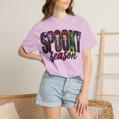 Spooky Season T-Shirt — Halloween Horror Movie Montage Tee