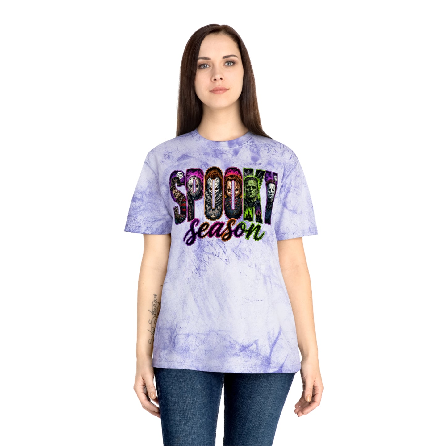 Spooky Season Tie-Dye T-Shirt