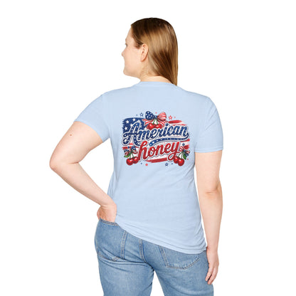 Texas Flag Outline T‑Shirt — Small Texas Map with Lone Star