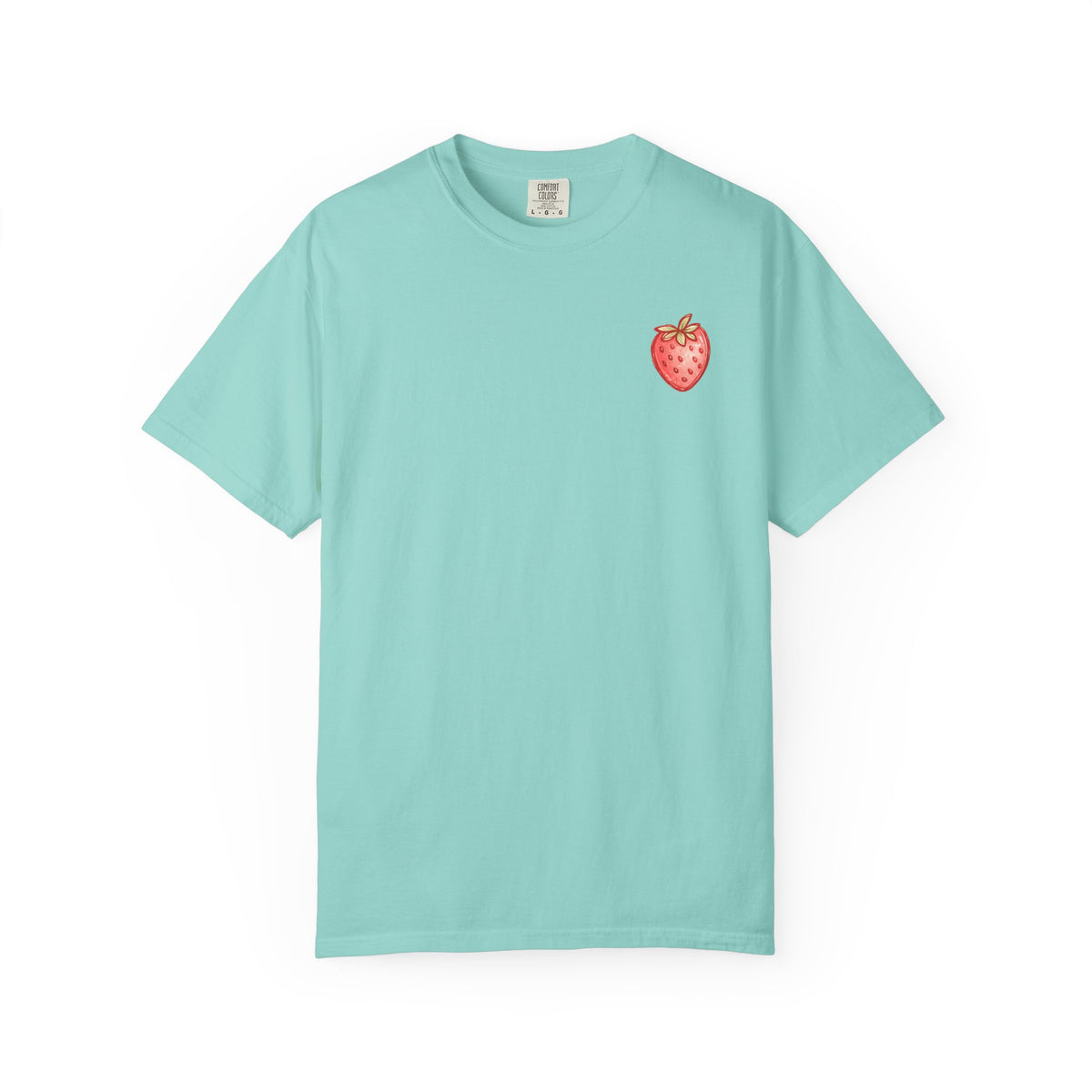 Strawberry Faith T-Shirt — "By Their Fruit You Will Know Them" (Matthew 7:16)
