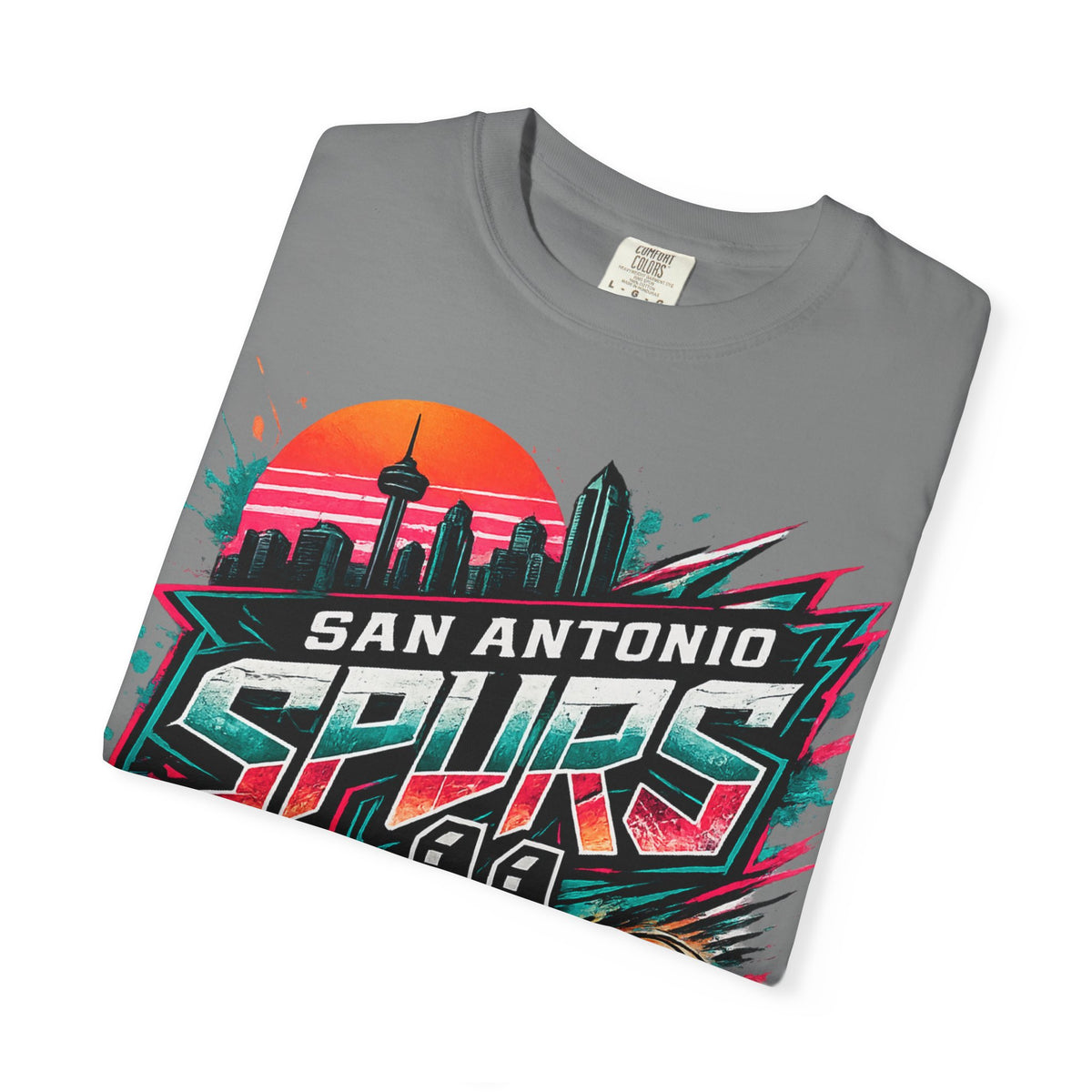 San Antonio Spurs Retro Sunset T-Shirt