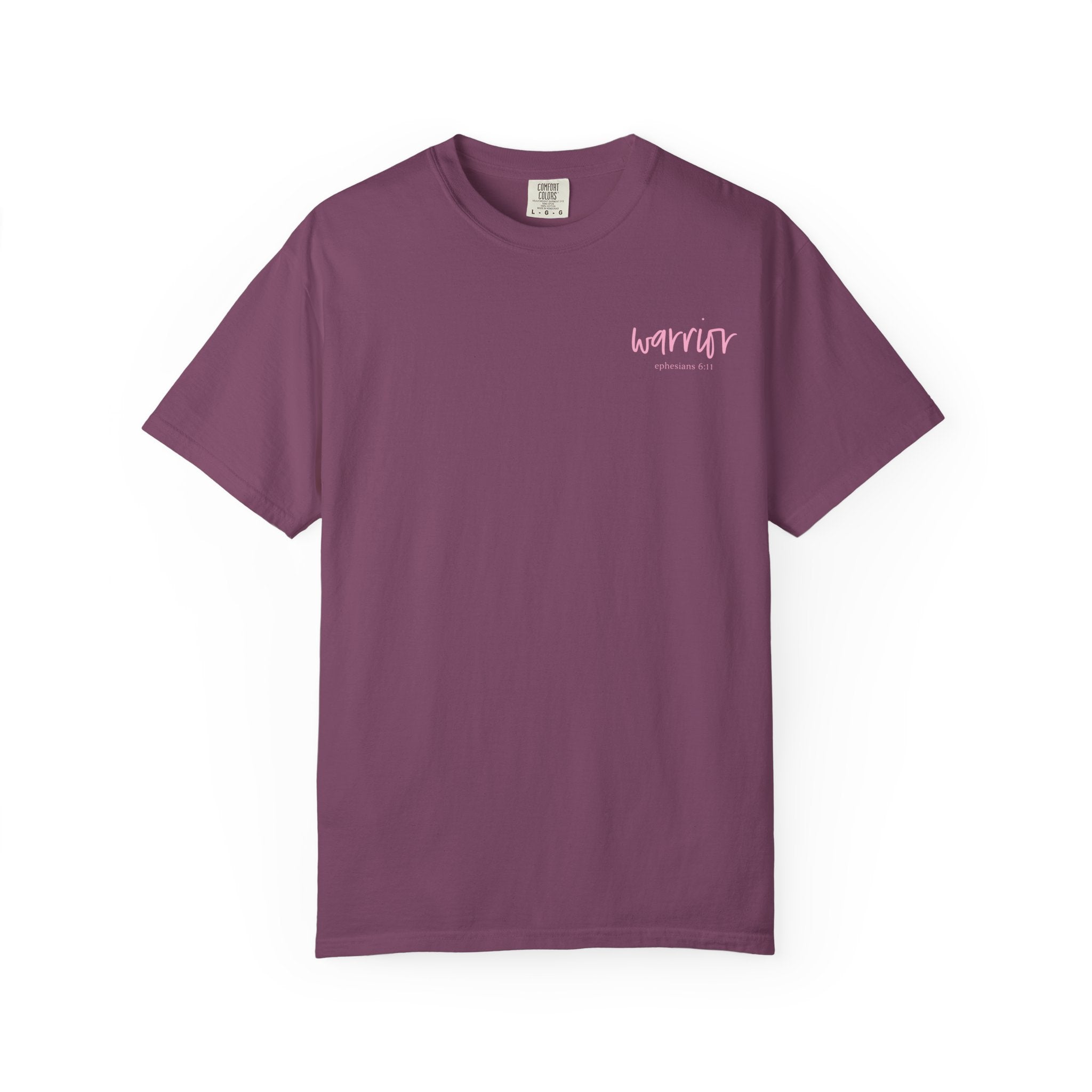 T-Shirt — PMOS Warrior Floral Uterus Support Tee