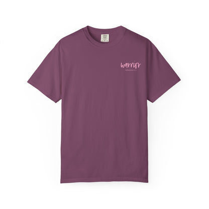 T-Shirt — PMOS Warrior Floral Uterus Support Tee